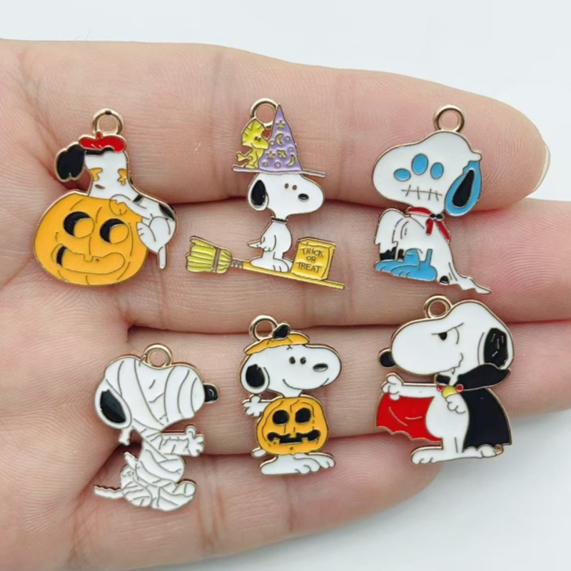 Party Games Crazy - 10 stuks schattige Halloween cartoon puppy