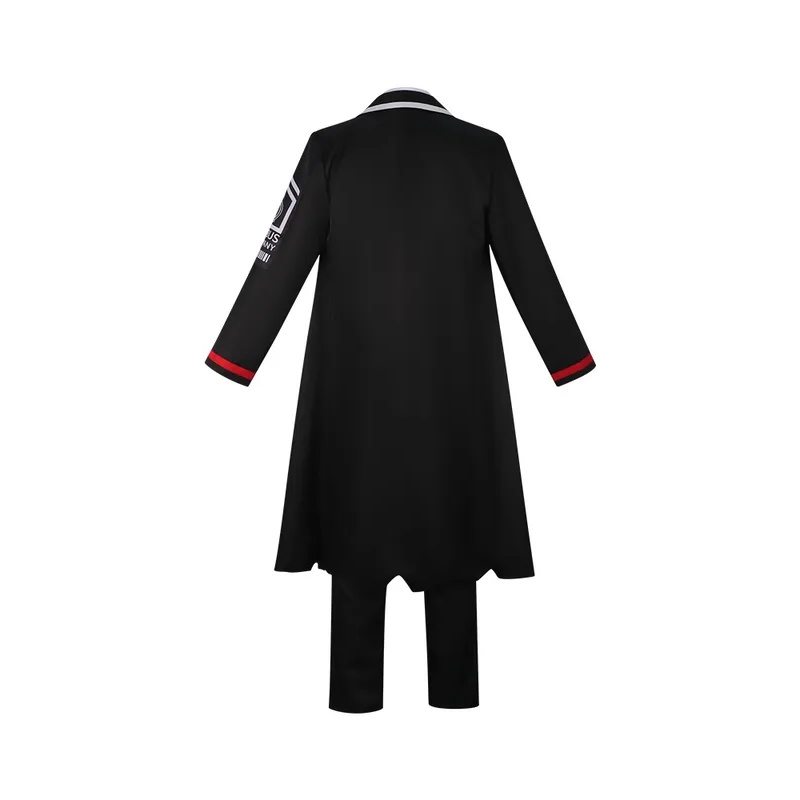 Party Games Company - A;3\v,7'd/Game Yi Sang Zwarte Trenchcoat Broek