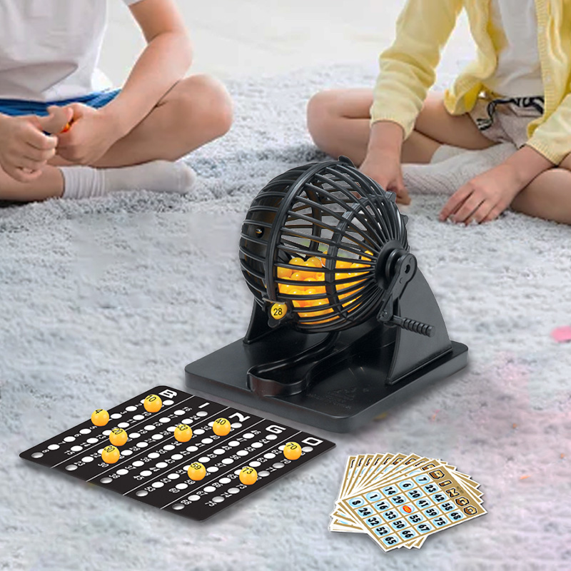 Party Games For Large Groups - Bingo Loterij Machine Kooi Sweepstakes voor