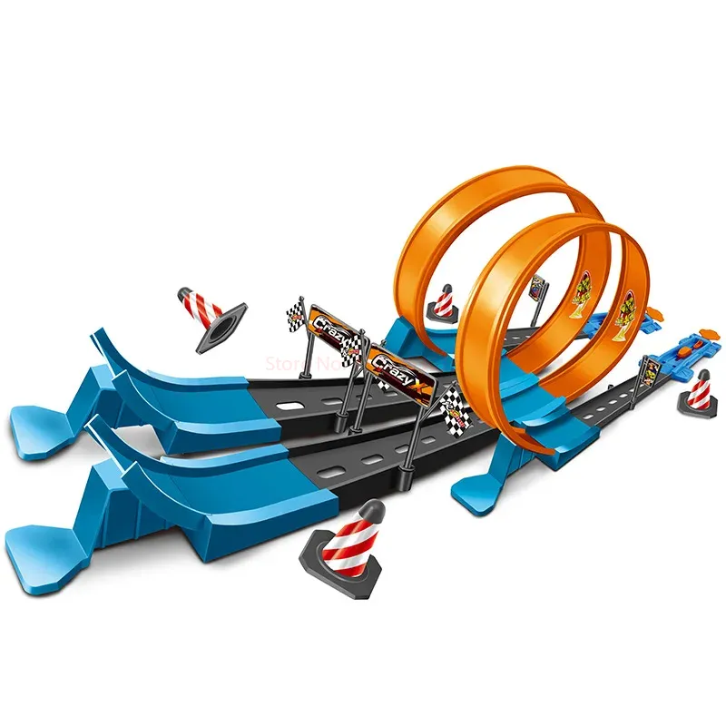 Hot Wheels Car Track Sets - Hot Stunt Speed ​​Car Wheels Model