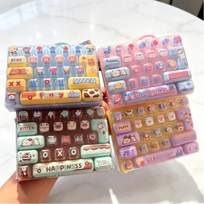 Party Games Switch - Op voorraad 26Grid Keycap Clicker Anti-Stress