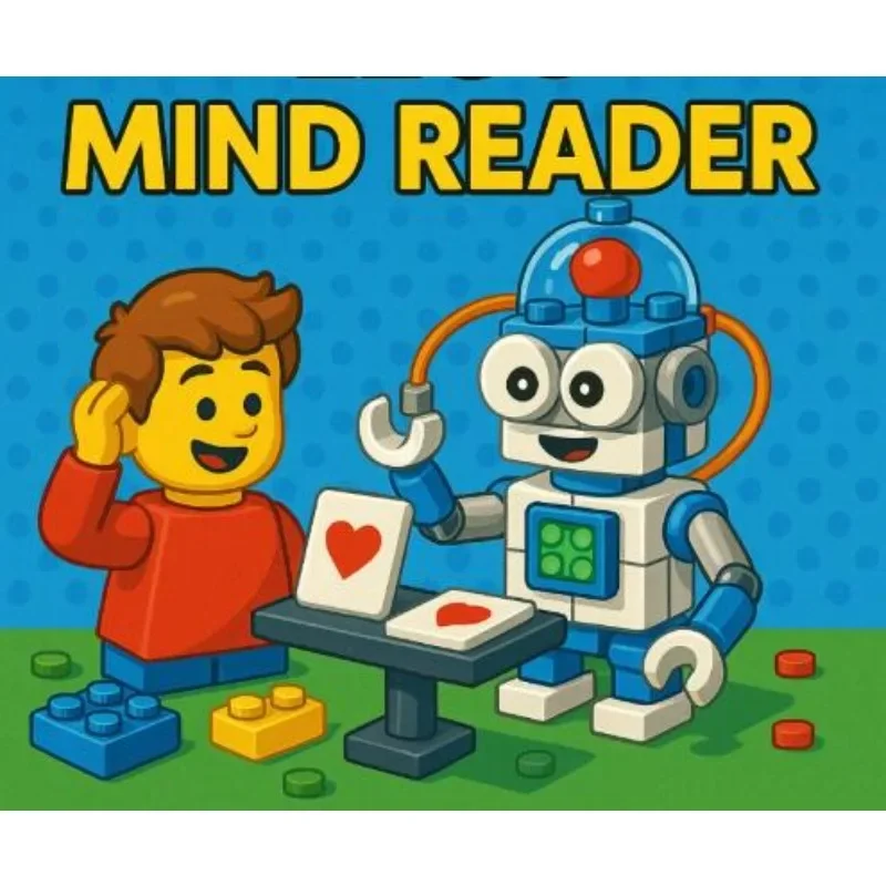Party Games Easy Kids - Mind Reader Bricks Mentalisme Goocheltrucs Illusies
