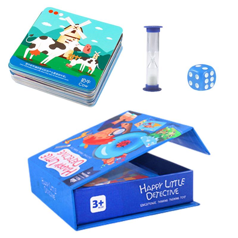 Party Games Kid Friendly - Geheugen Detective Spel Gelukkig Little Detective