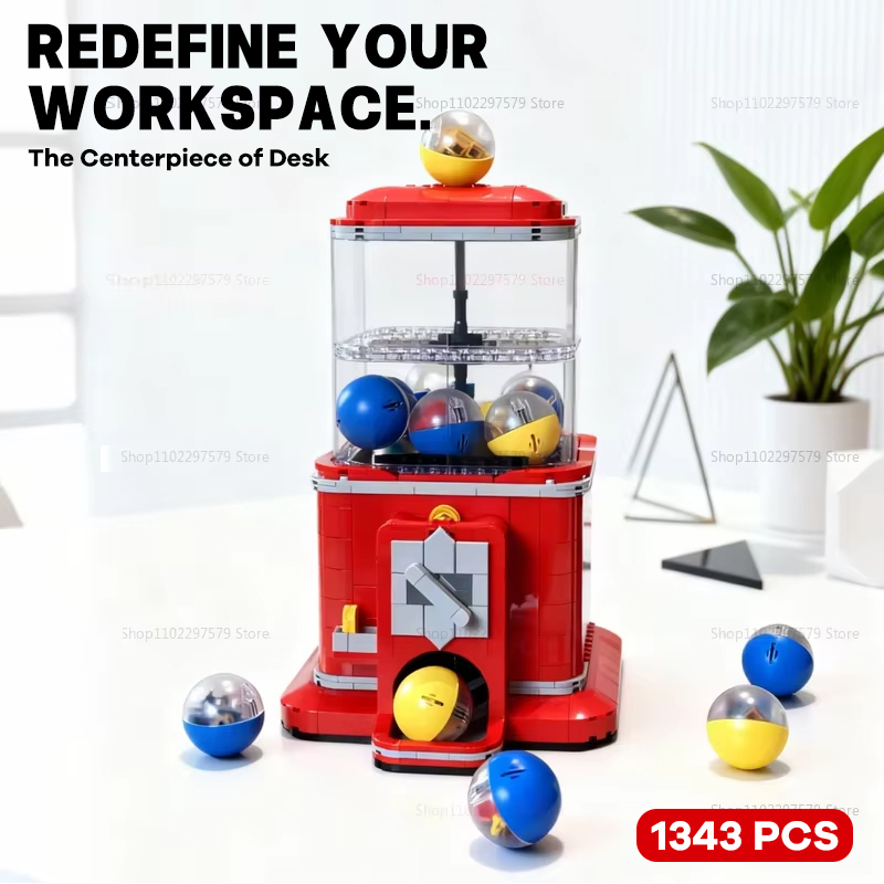 Party Games Gender Reveal - Nieuwe Creatieve Vending Machine Bouwstenen Set