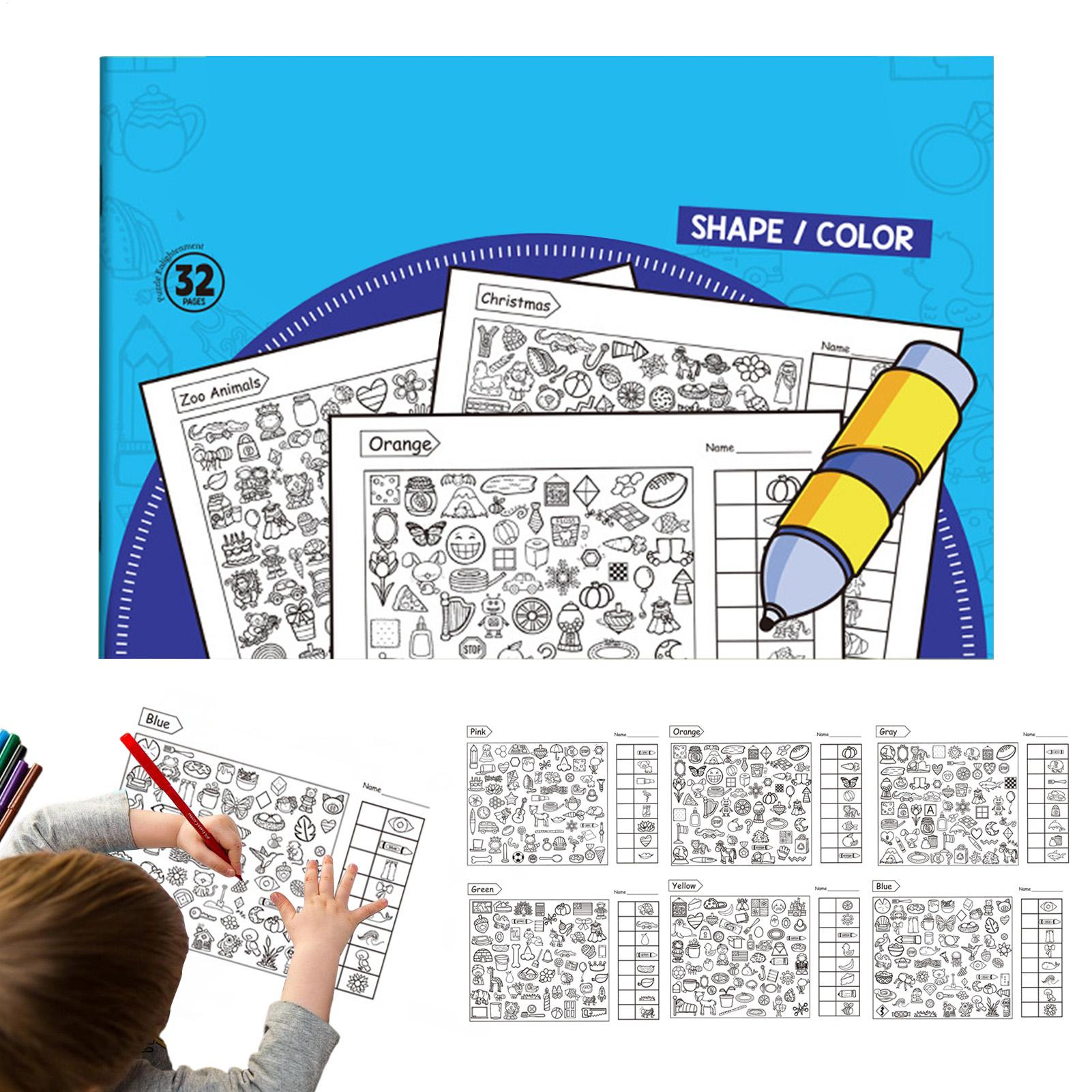 Party Games Kid Friendly - Voorschoolse activiteitsboek met bijpassende spellen Educatieve