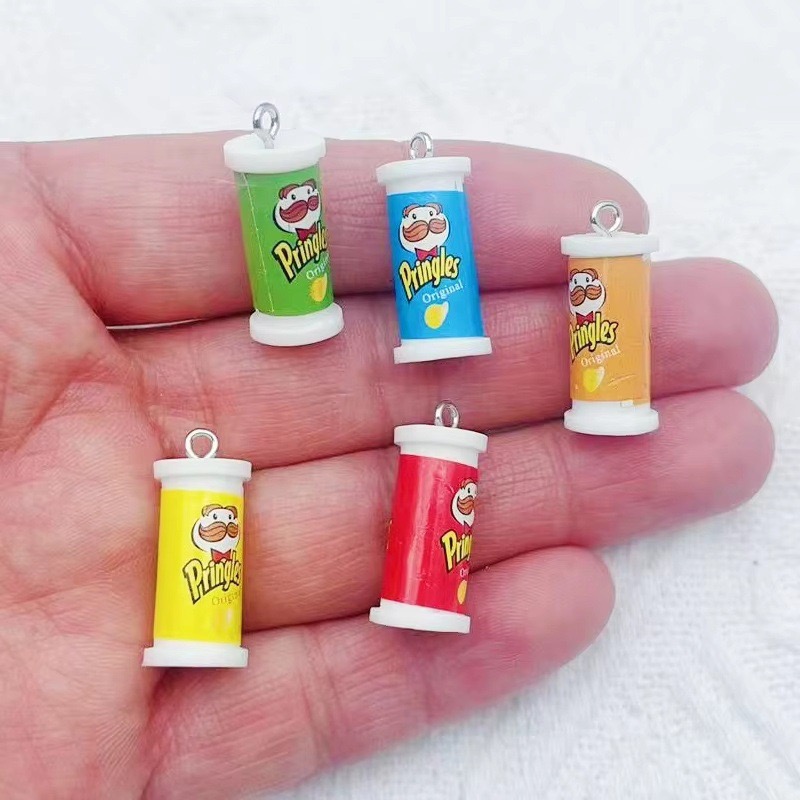 Party Games Crazy - 10 stuks simulatie 3D emmer aardappelchips