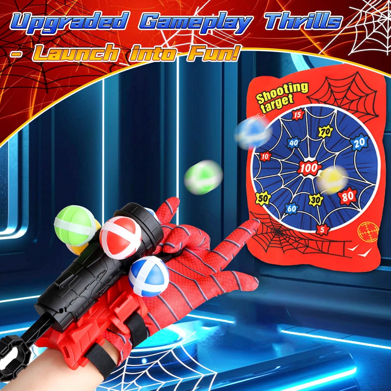 Party Games 15 In 1 - Polskatapult Dartbord Doelwit Schieten Launcher Cartoon