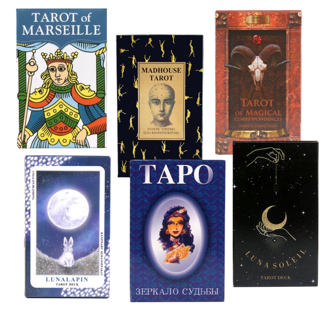 Party Games Using Cards - Spirituele leeskaarten, orakelkaarten, tafelspelset, mysterieuze voorspellingskaarten,