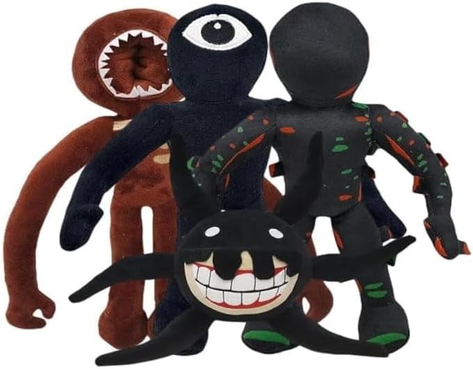 Party Games Adults Indoor - 4PC Deuren Knuffels, Monster Horror Game