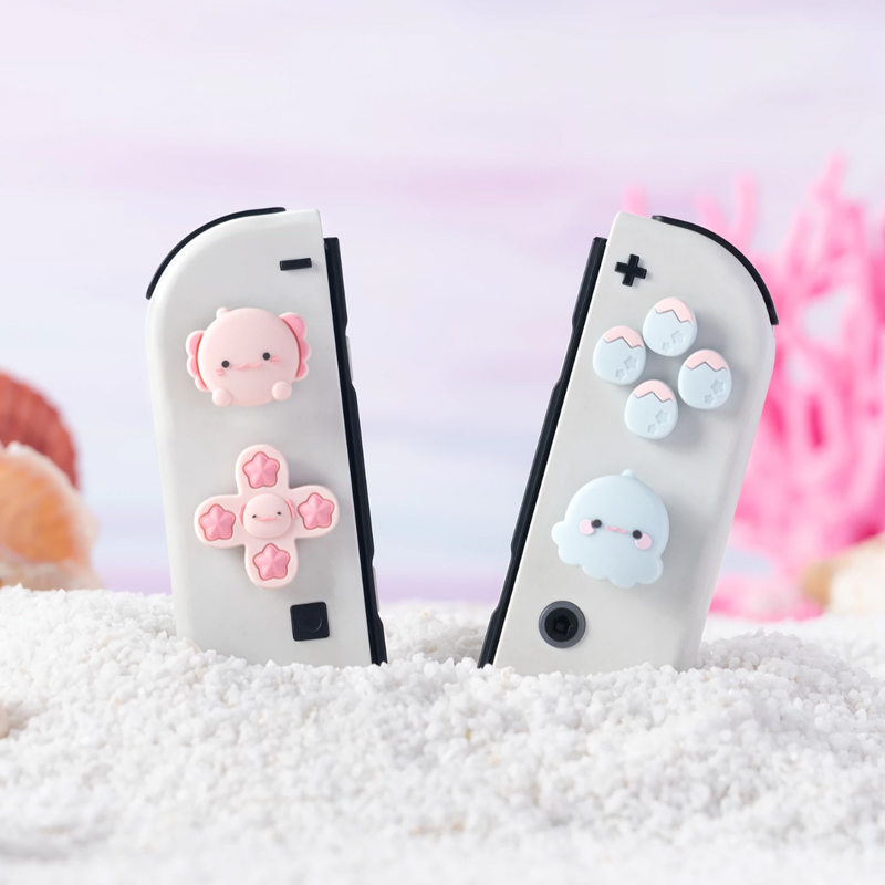 Party Games Nintendo Switch - Aquarium party siliconen zachte D-pad knop