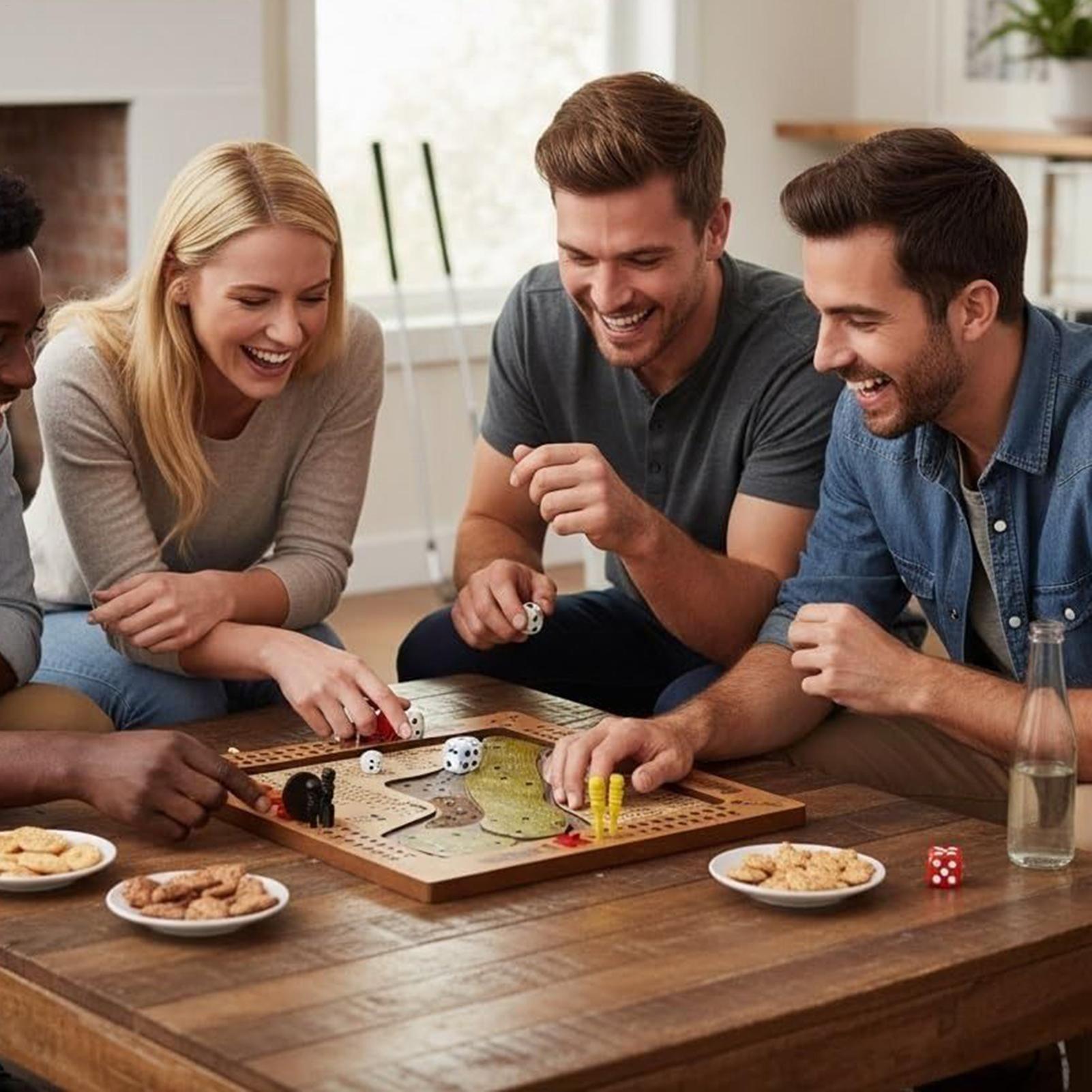 Golfdobbelspel Houten uitdagen - Party Games Adults Indoor recensie en prijs