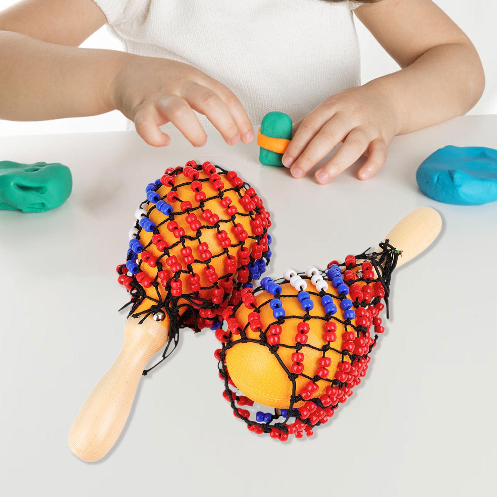 2x Houten Maracas Handpercussi - Party Games Easy Kids recensie en prijs