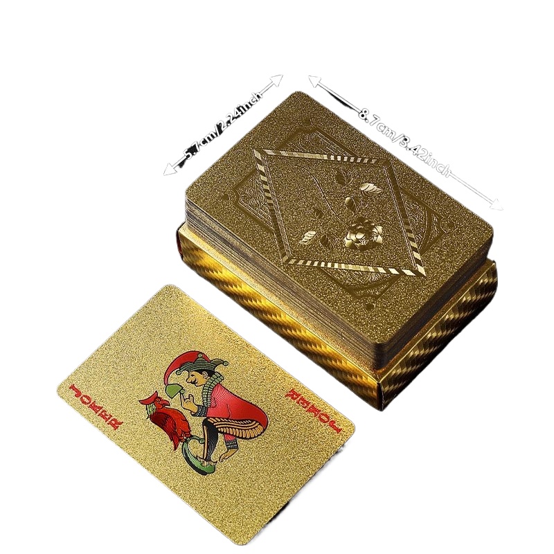 Goudfolie Schedel Pokerkaarten - Party Games Using Cards recensie en prijs