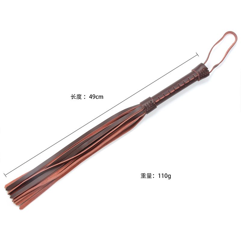 Erotische Lederen Flogger BDSM - Party Games For Adults recensie en prijs