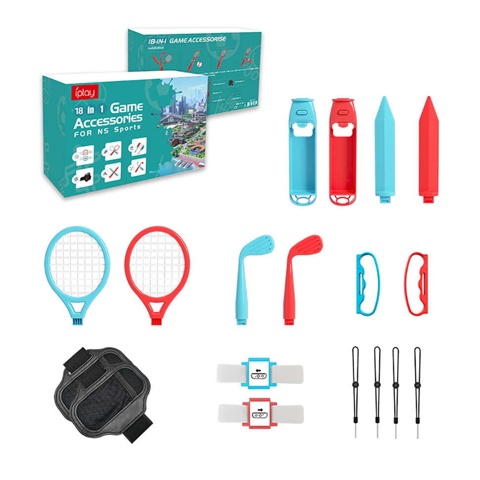 18-in-1 accessoireset voor Swi - Party Games Nintendo Switch recensie en prijs