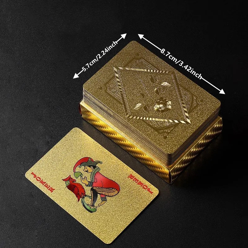 Gouden Folie Gepregeerde Rozen - Party Games Using Cards recensie en prijs