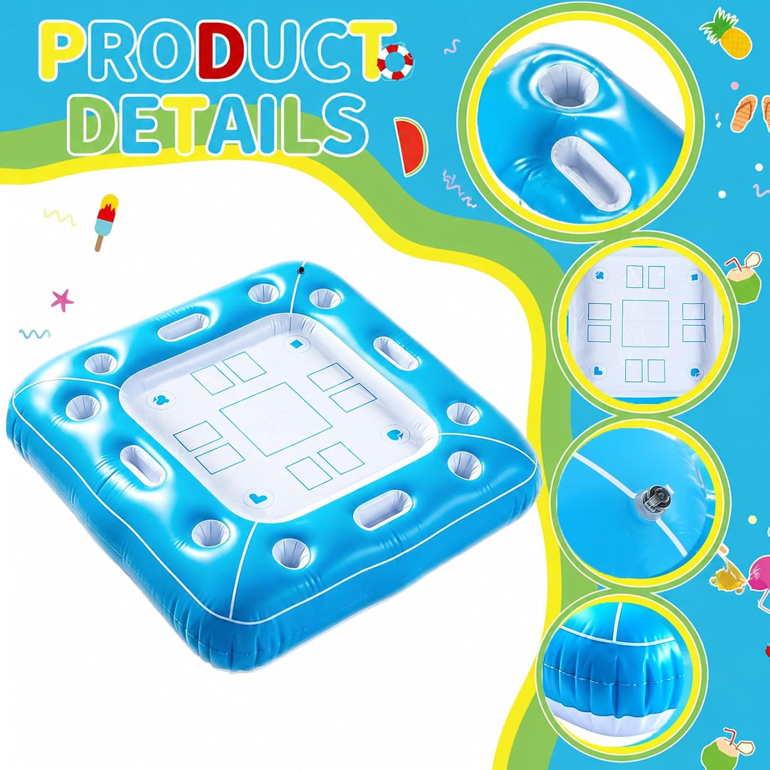 Dikke waterdichte opblaasbare  - Party Games Using Cards recensie en prijs
