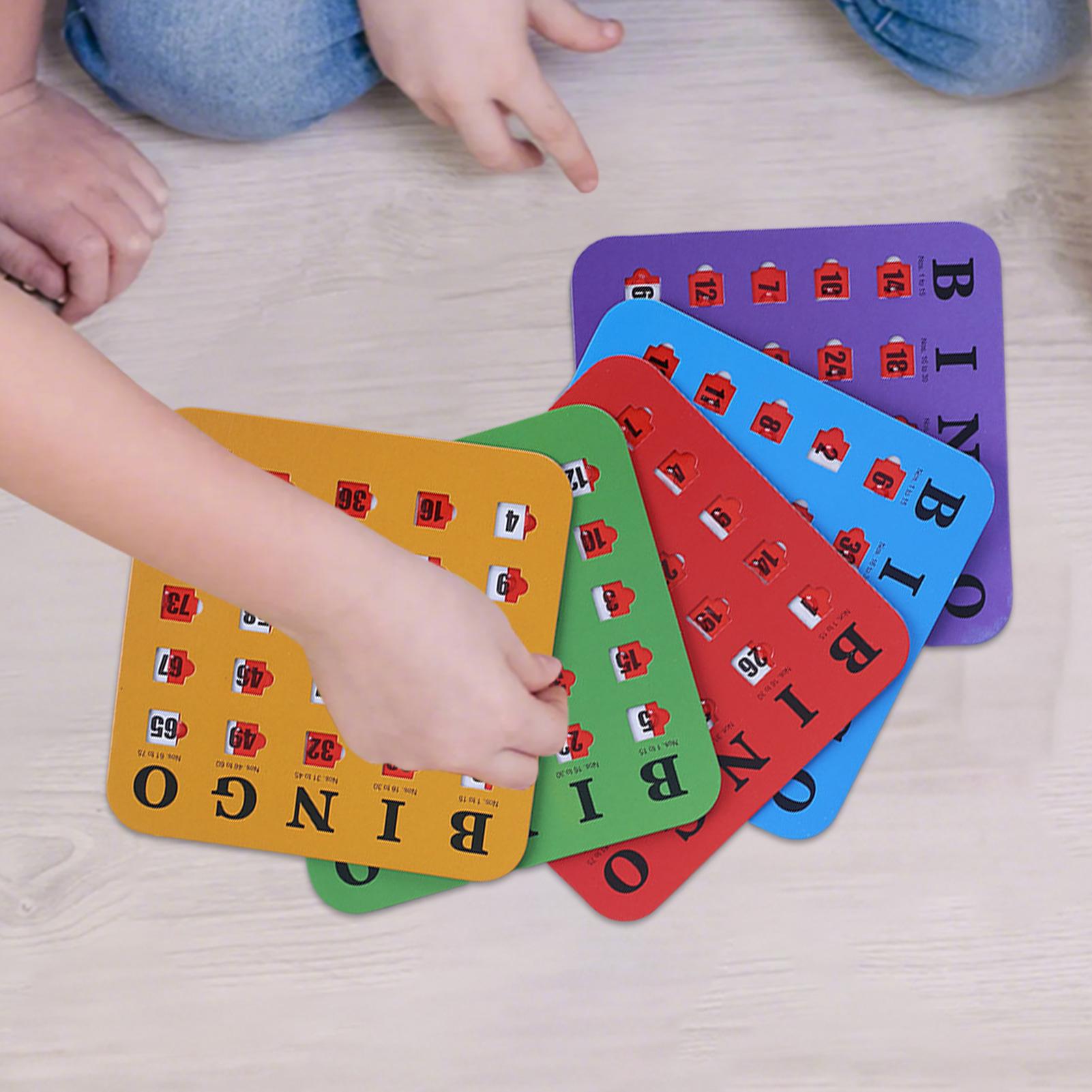5 stuks Bingo-spelkaarten met  - Party Games For Large Groups recensie en prijs