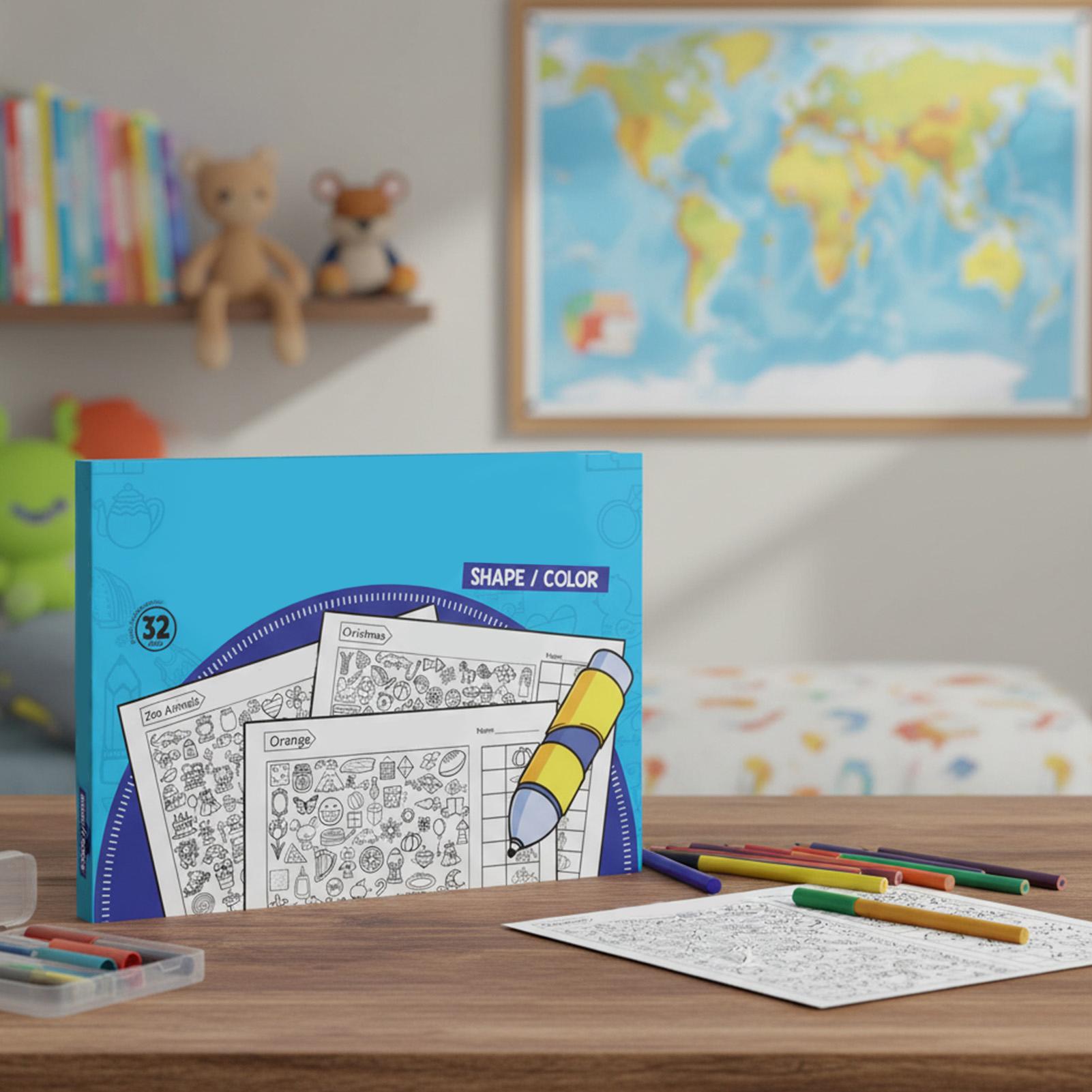 Voorschoolse activiteitsboek m - Party Games Kid Friendly recensie en prijs