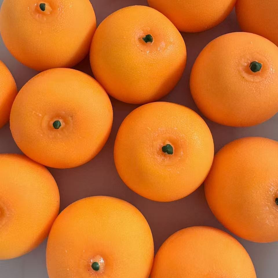 Gesimuleerde oranje stressbal, - Party Games Crazy recensie en prijs