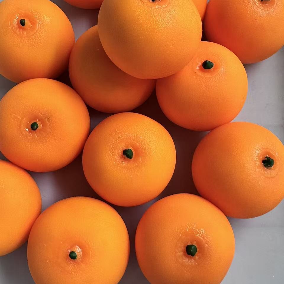Gesimuleerde oranje stressbal, - Party Games Crazy recensie en prijs