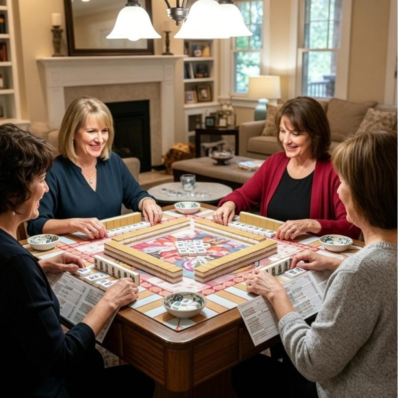 Mahjong-kaarthouder 3D-geprint - Party Games Adults Indoor recensie en prijs