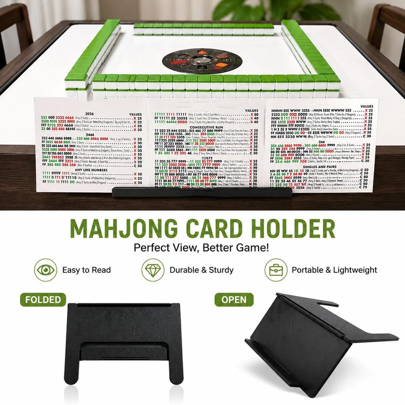 Mahjong-kaarthouder 3D-geprint - Party Games Adults Indoor recensie en prijs