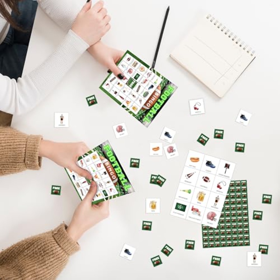 Voetbal Bingo Spelkaart, Voetb - Party Games For Large Groups recensie en prijs