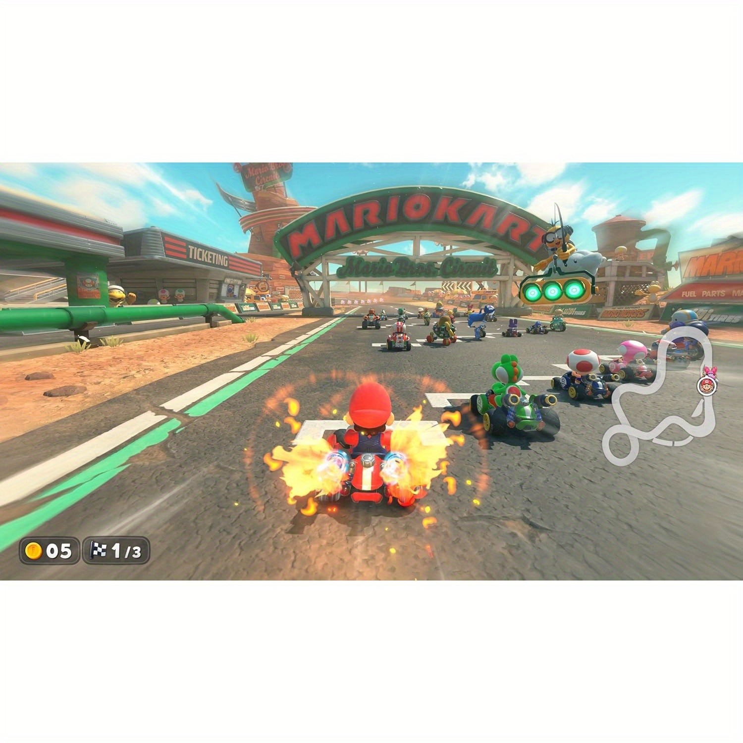 Mario Kart World fysieke video - Party Games Nintendo Switch recensie en prijs
