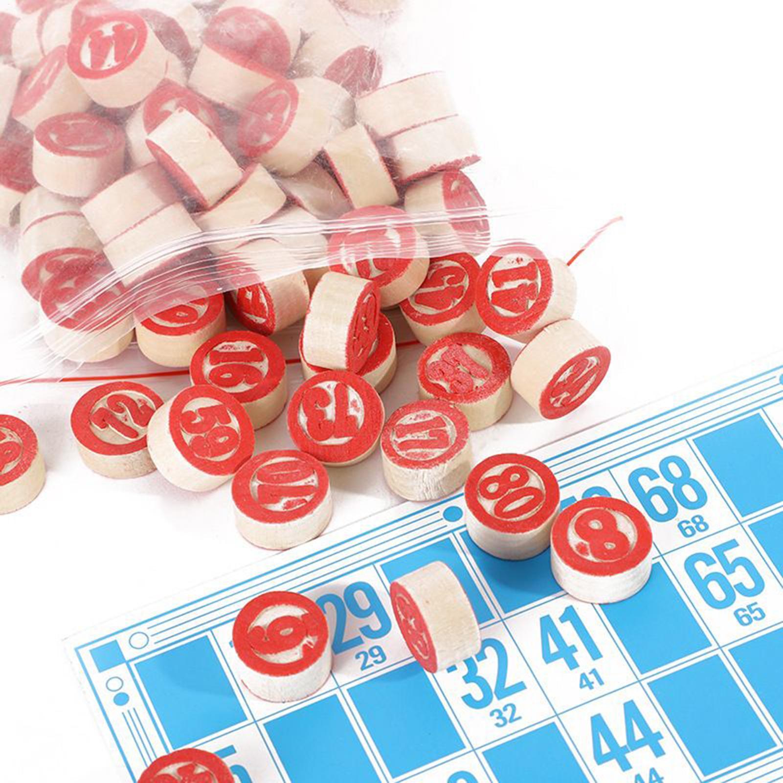 Bingokaartspel Vintage houten  - Party Games For Large Groups recensie en prijs